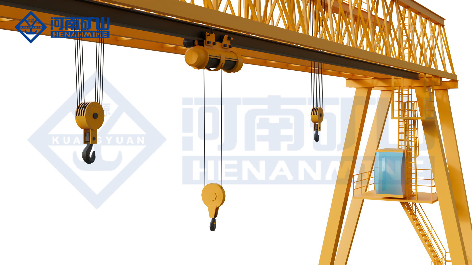 Double-Trolley Truss Gantry Crane main product image 3