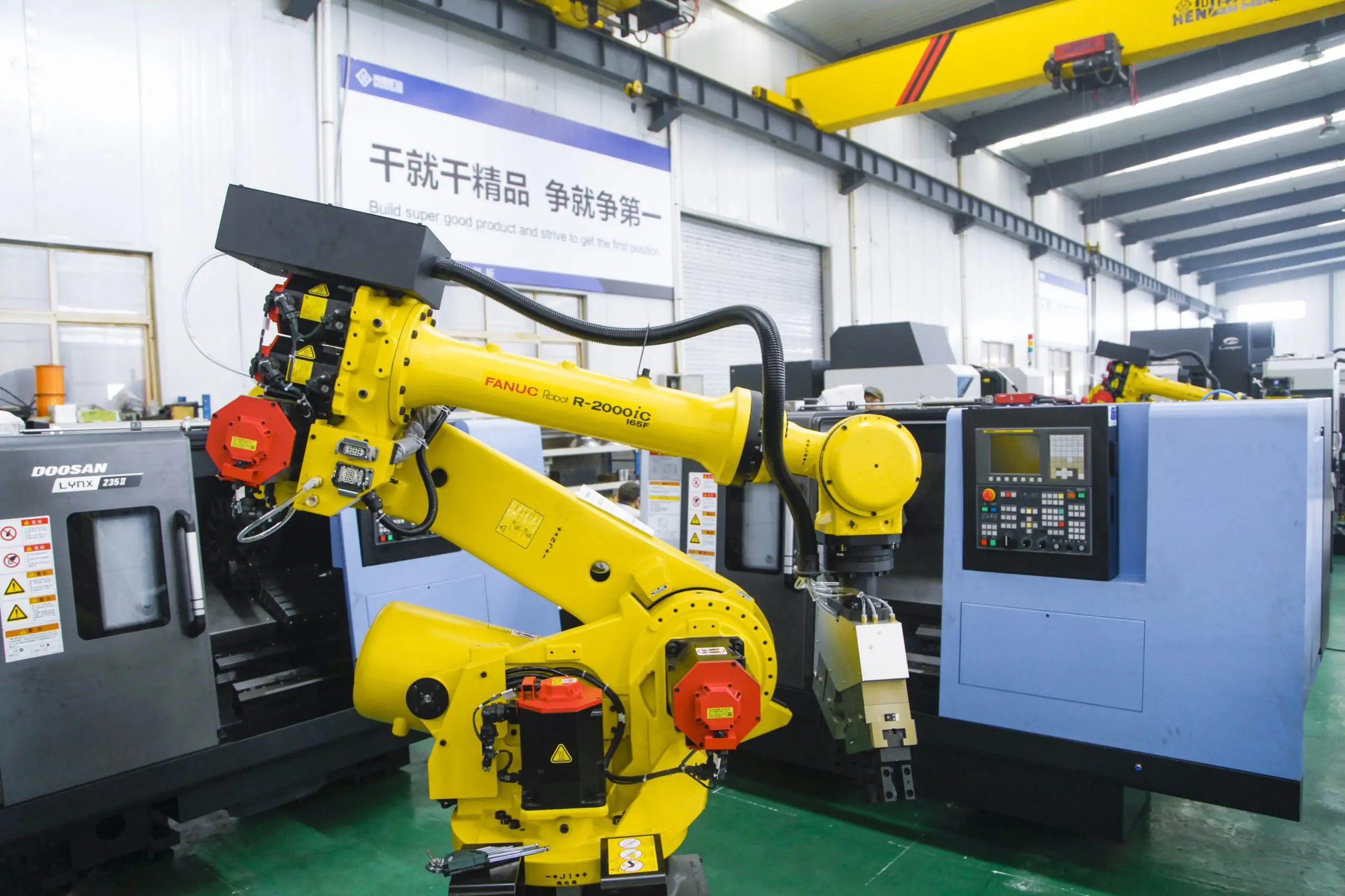 300LD Wheel Axle Intelligent Automated Production Cell