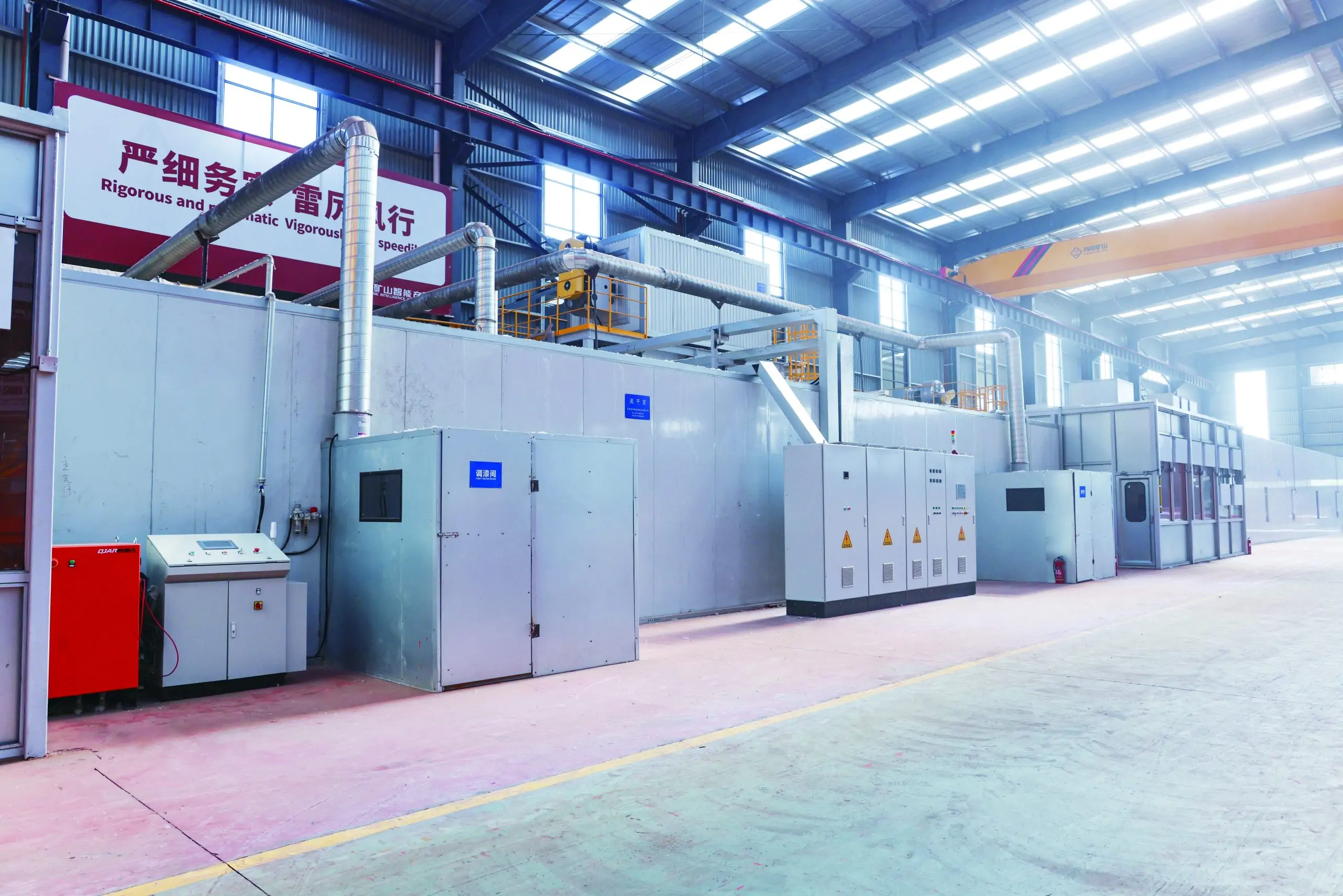 Intelligent Robot Painting Production Line, Automatic Spray Painting Line