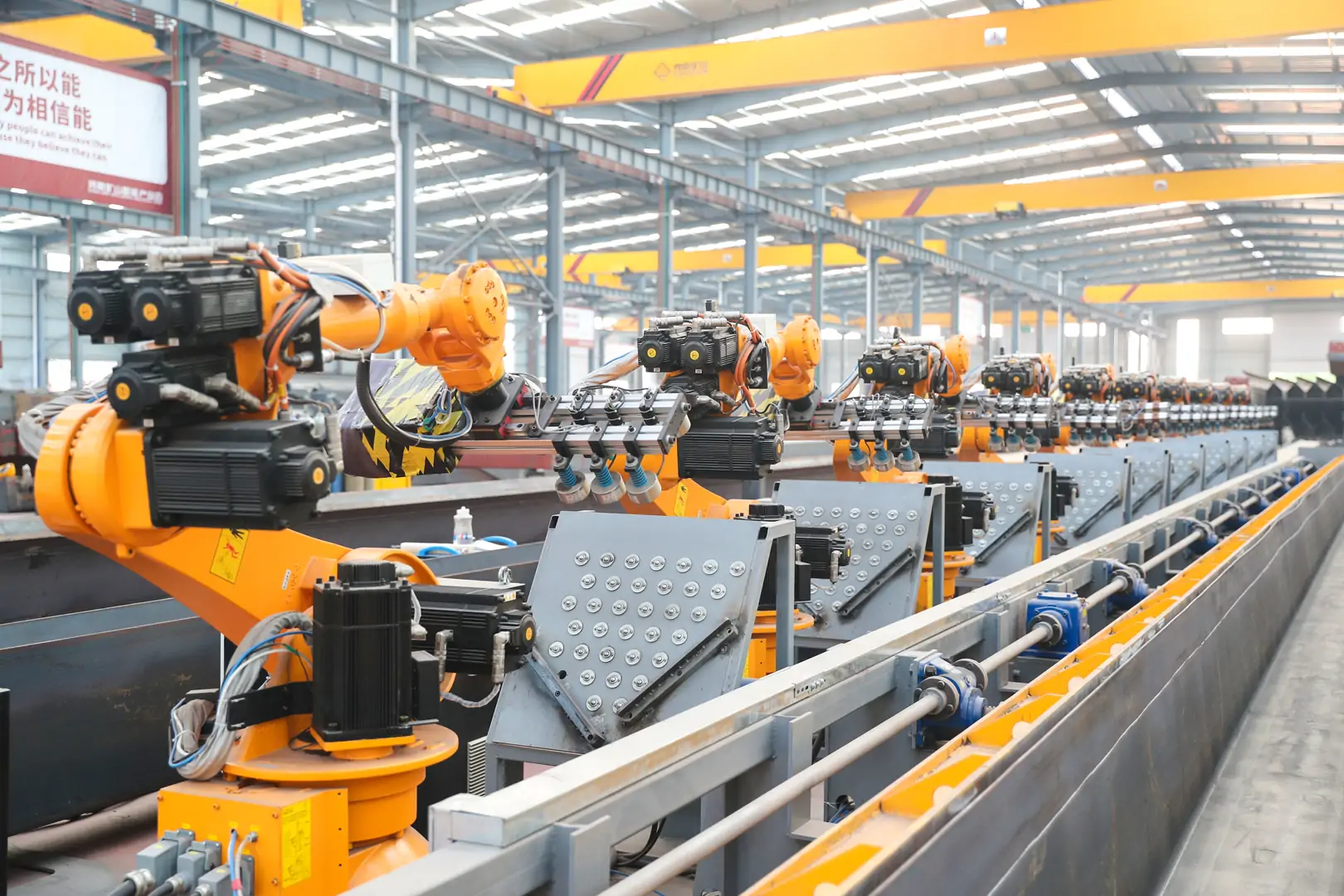 Single-Beam Reinforcement Plate Assembly Welding Workstation