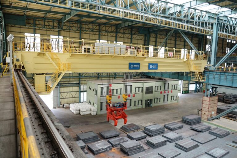 50+50t Slab Clamp Crane Project for Shandong Iron & Steel